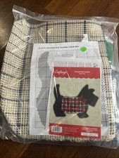 Craftways Latch Rug Kit, Sweatered Scottie, 27x20  2010