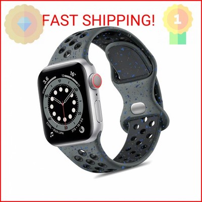 Lerobo Sport Band Compatible with Apple Watch Bands 40mm for Women Men 41mm 38mm