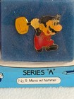 Vintage 1989 Nintendo Collectors Pin Mario With Hammer Edition Series A NEW Rare — photo 2