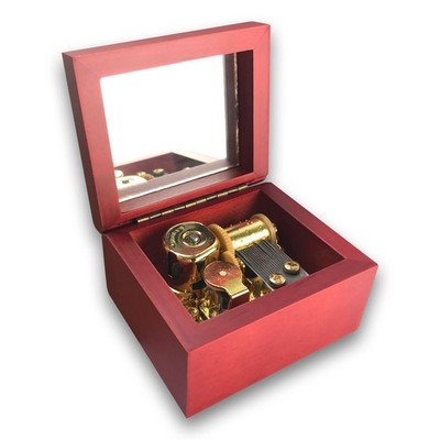 Play Pirates of the Caribbean ''Davy Jones'' Wooden Music Box With Sankyo Movement