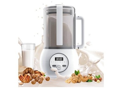 SRNPMIU 50oz Nut Milk Maker With Delay Start & Auto Cleaning