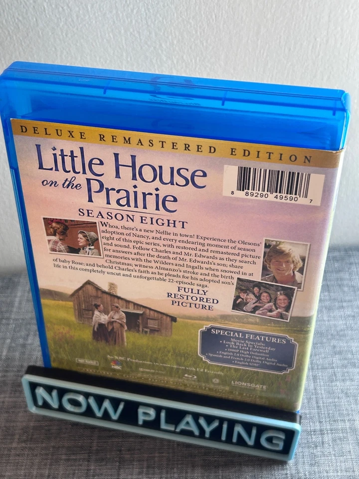 LITTLE HOUSE ON THE PRAIRIE SEASON EIGHT 8 DELUXE REMASTERED Edition BLU-RAY - Image 2 of 4