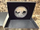2021-S Proof $1 Type 2 American Silver Eagle Box, OGP & COA