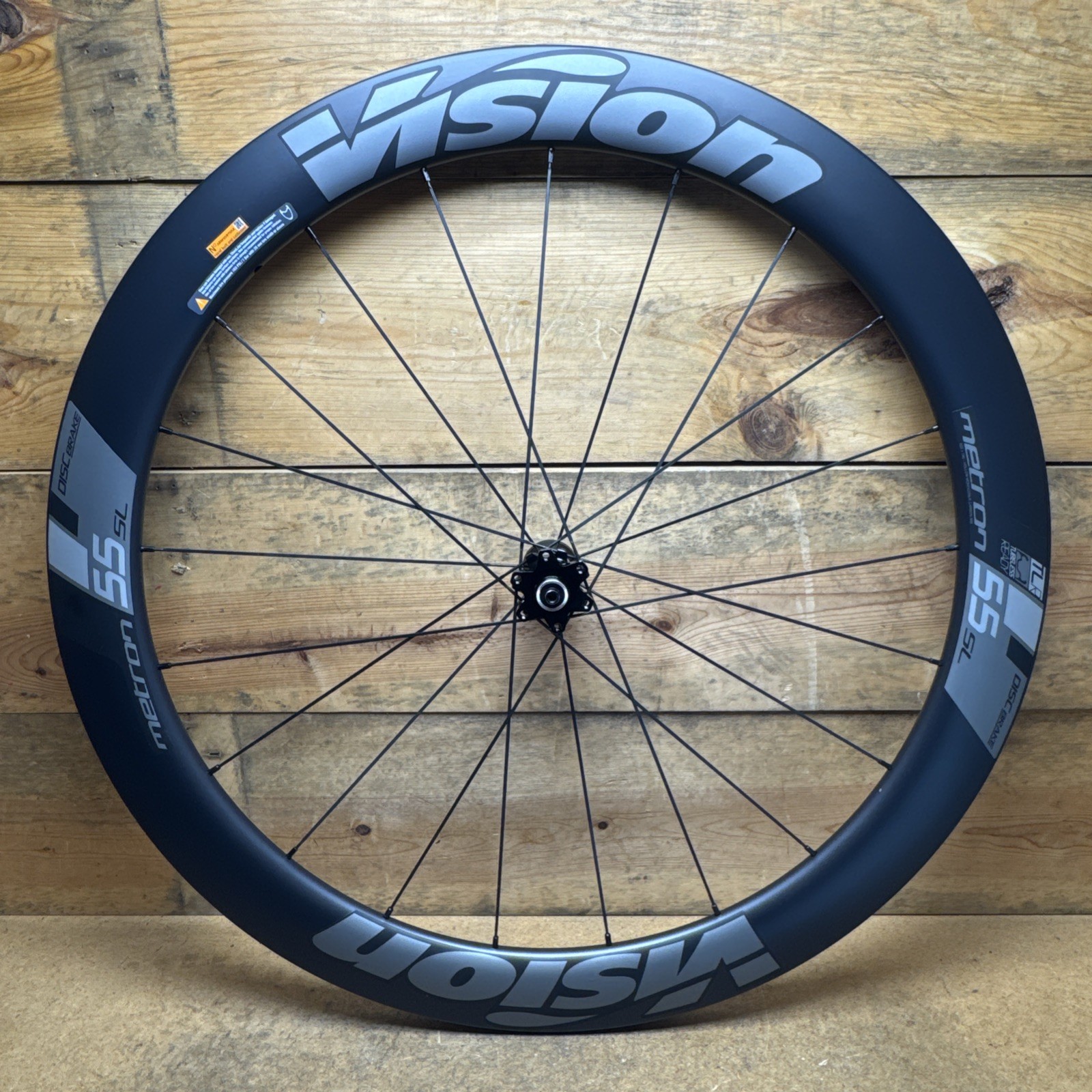 Vision Metron 55 SL TLR 700C Carbon Front Wheel Disc Tubeles