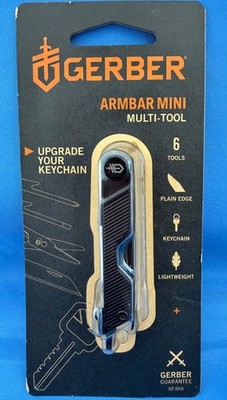 Gerber Armbar Mini Multi Tool 6 Tools In One 1.3 OZ  2.7'' Closed 4.2'' Open 