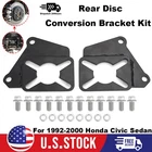 Rear Disc Conversion Bracket Kit For Honda Civic Hatch Coupe Sedan 1992-2000 US