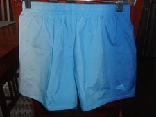 Adidas Girls SZ XL 16 Sports Shorts Elastic  Drawstring Waist w/Panty Insert