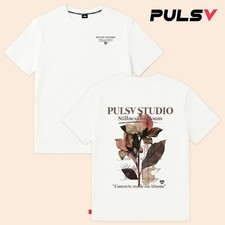 PULSV 2026 Unisex Brown Flower Badminton T-Shirts Sports Casual Tee OverFit NWT