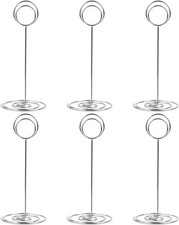 10 Pack 8.75 inch Tall Table Number Holders Place Card Holder Table Picture Hold