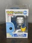 Funko Pop! Vinyl Pokémon Squirtle Metallic Silver #504 Games Vinyl Figure 2021