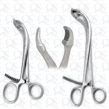 Set of 2 Verbrugge Bone Holding Forceps 10" and 7" ORTHOPEDIC INSTRUMENTS