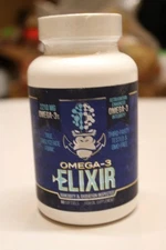 Gorilla Mind Omega-3 Elixir Fish Ol Blend 2210MG 60 Softgels 5/26 NEW