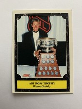 Wayne Gretzky 1991 Score #317 Art Ross Trophy