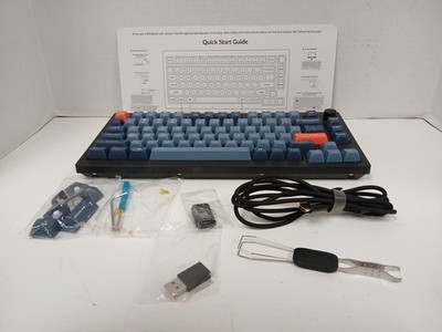 Keychron V1 Max Wireless 75% RGB Mechanical Keyboard With Brown Switches *PARTS*
