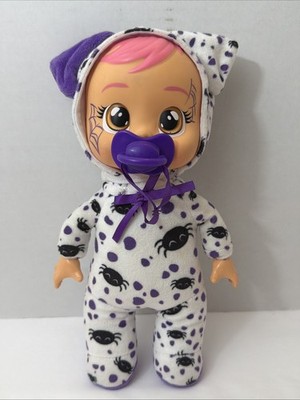 Cry Babies Tiny Cuddles Halloween Dotty 9'' Baby Dolls Spider Outfit Costume