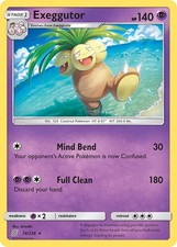 Exeggutor SM - Unified Minds 74/236 LP Pokemon