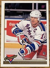 Mark Messier 1993-94 Topps Gold Hockey Card #430 New York Rangers HOF Free Ship