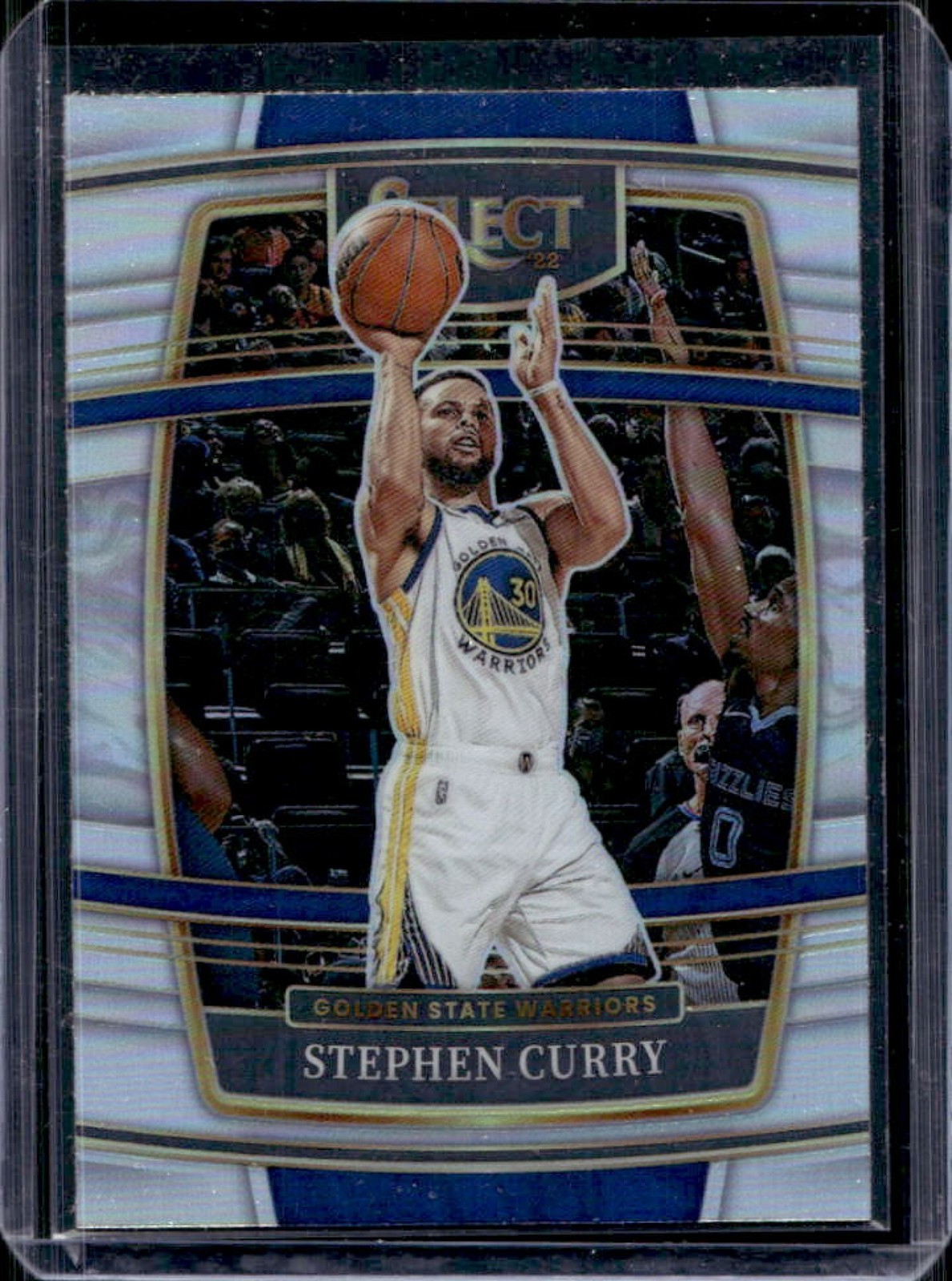 2021-22 Panini Select Stephen Curry Silver Prizm Concourse #94 Warriors