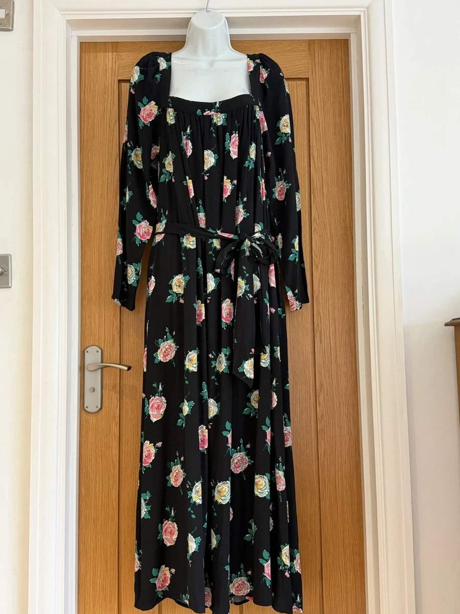 green emerald velvet dress Maya Pink Floral Jacquard Square Neck Tiered Midi Dress  Plaza Collection