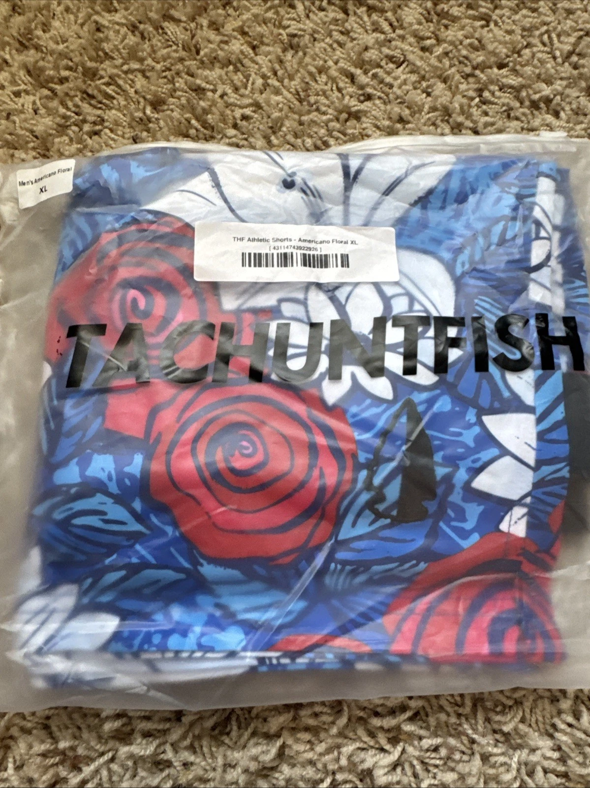 NWT THF Tac Hunt Fish Athletic Shorts Size XL Americano Floral
Opens in a new window or tab