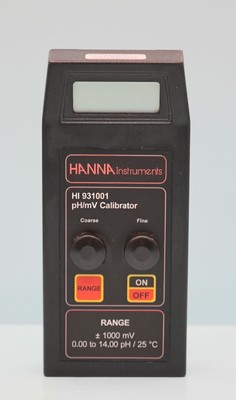 HANNA HI931001 portable pH/mV simulators calibrator | eBay