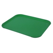Cambro 1418FF119 18 in x 14 in Sherwood Green Fast Food Tray