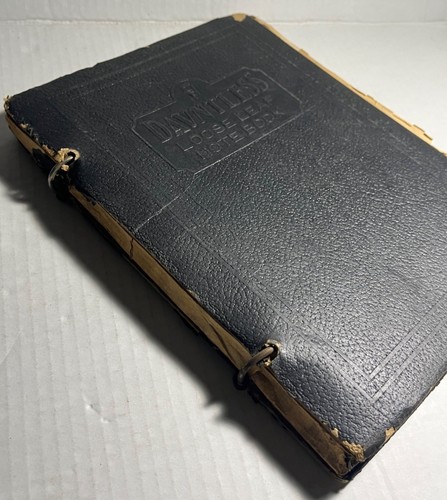 Vtg Dauntless Notebook 1928 Handwritten World History Student Notes High School - Picture 2 of 9