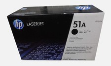 HP Q7551A 51A Black Toner Cartridge - Genuine Brand New Factory Sealed Box