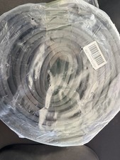 20FT Garage Door Seal - Yellow Strip Weatherproof Universal Replacement