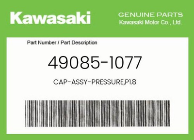 #ad #ad Kawasaki Genuine Cap Assy PressureP1.8 49085 1077 $23.77