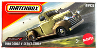 Matchbox 1940 Dodge V Series Truck 119/125 Power Grabs 2025 1:64 Modellauto Usa