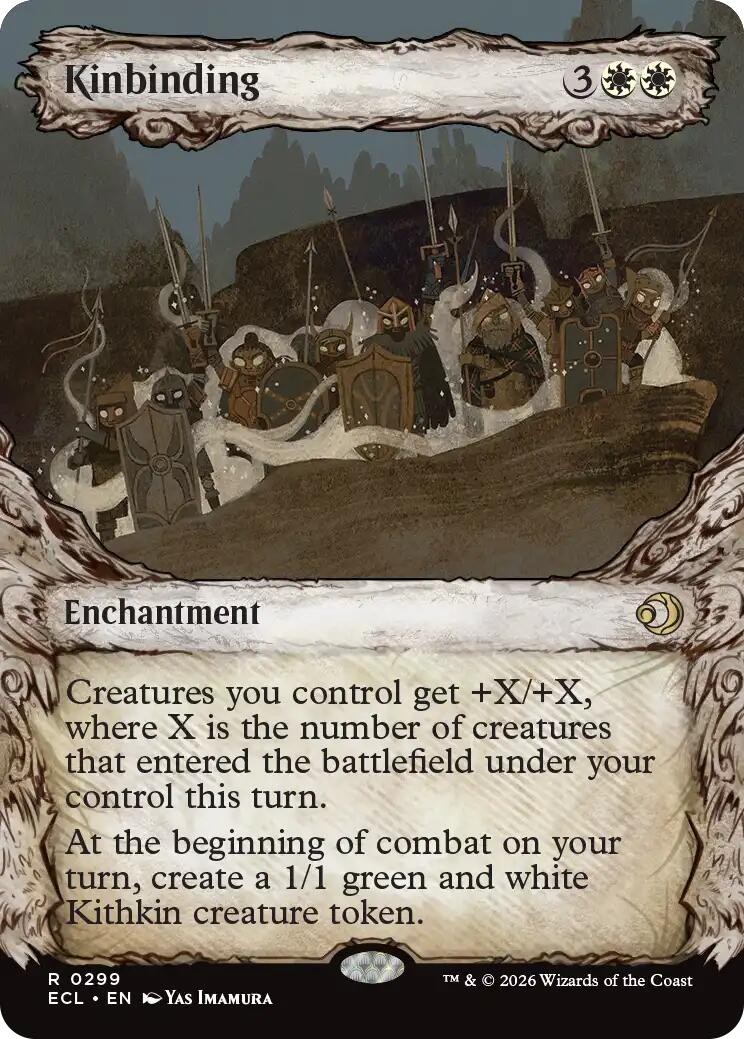 Kinbinding (Showcase) - 299 - NM - Lorwyn Eclipsed