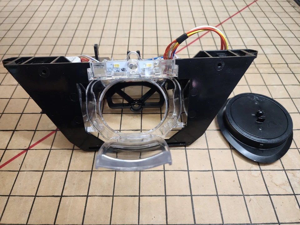 Nuevo módulo dispensador de refrigerador Frigidaire original OEM 242270101 Foto 2 de 3