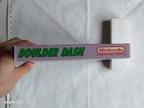 BOULDER DASH NINTENDO NES PAL-B FAH (COMPLET)