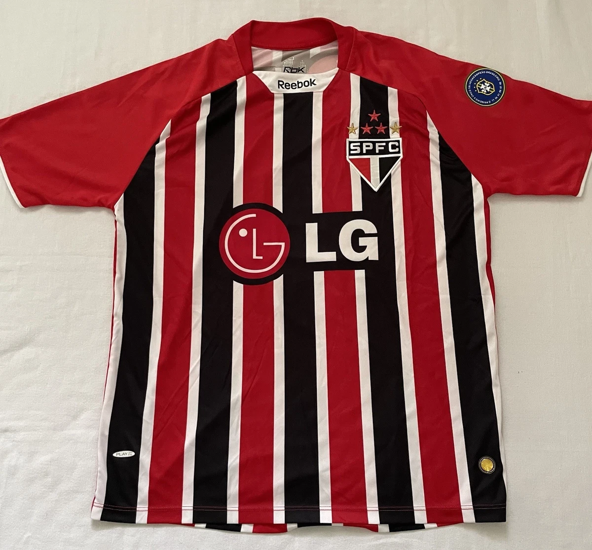 Reebok Men São Paulo FC International Club Soccer Fan Apparel and