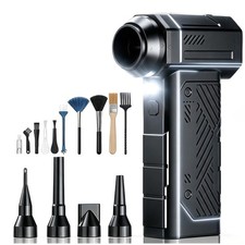Compressed Air Duster, 350g High-Thrust Air Blower for PC Cleaning