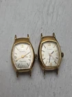 Lot Of 2 Vintage Timex Electric Ladies Watch 10K RGP For Parts Or Repair