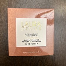 Laura Geller Double Take Baked Versatile Powder Foundation New In Box Deep
