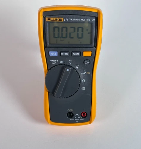 Fluke 114 True RMS Multimeter (Mint Condition) - product listing photo