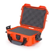 Waterproof Hard Case with Foam Insert 9.1" x 6.8" x 3.8" - Orange