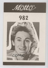 1987 Motto Game Cards Wayne Gretzky #982 HOF 0w6