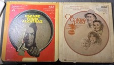 Pair Of Video Discs CED Escape From Alcatraz And On Golden Pond