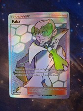 Faba (Full Art) 208/214 Sm-Lost Thunder Holo on eBay