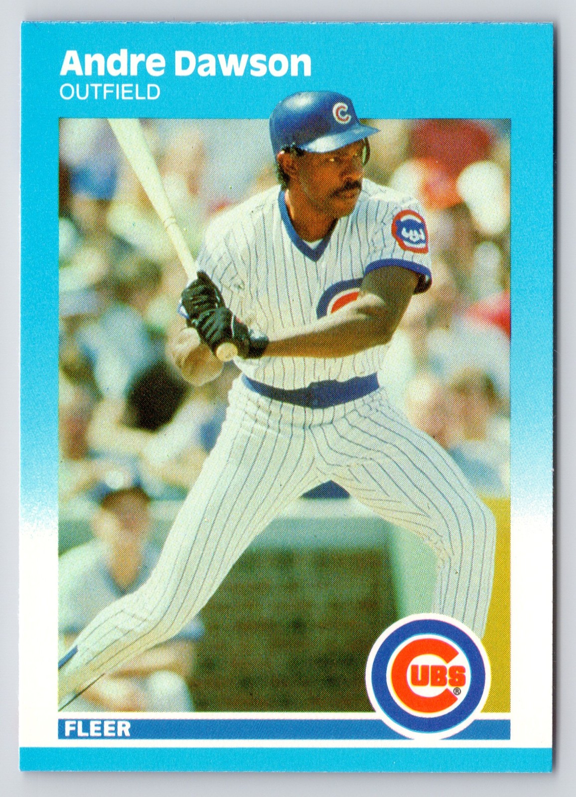 1987 Fleer Update #U-24 Andre Dawson