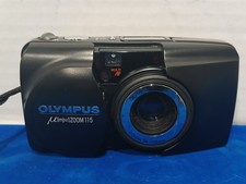 Olympus Stylus Epic Zoom 115 35mm Point Shoot Film Camera For Parts Not Working