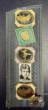 USSR Soviet Russian Culture Poet Ballerina Swan Lake Esenin Poet Pins Enamel