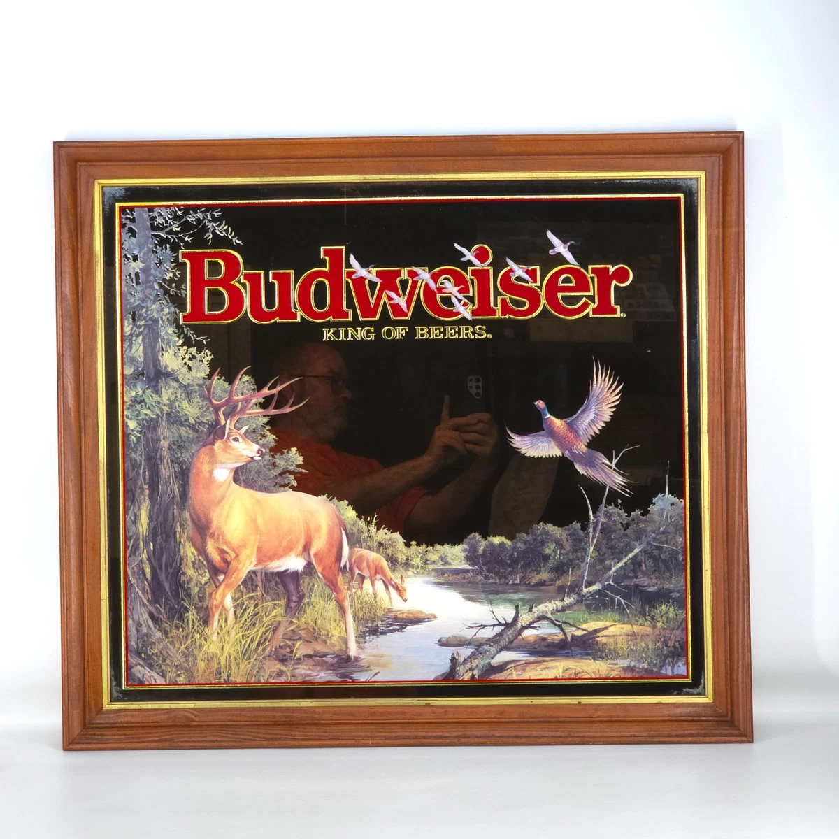 Budweiser ミラー Budweiser Deer In Collectible Breweriana Mirrors for sale | eBay