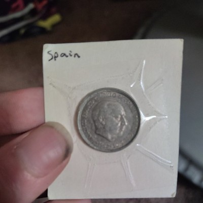 1957(58) Spain  50 PTAS Coin - Star 58 NM