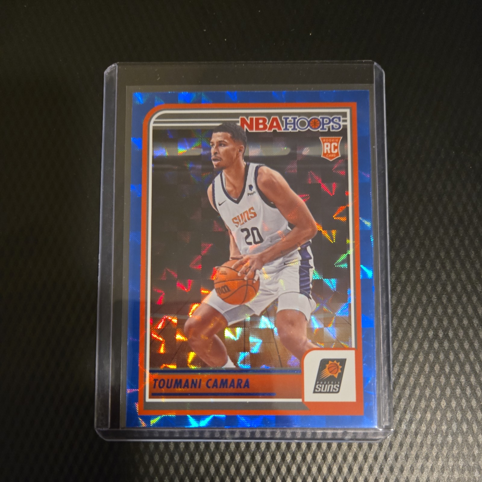 2023-24 Panini NBA Hoops - Rookies Hyper Blue #231 Toumani Camara (RC)