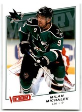 2008-09 Upper Deck Victory Milan Michalek San Jose Sharks #33